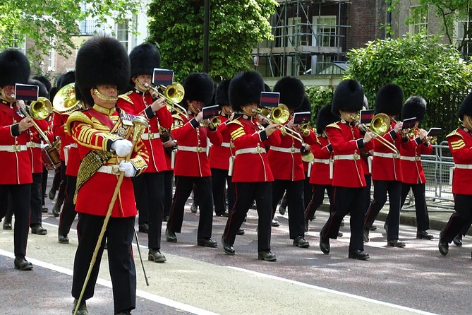 Royal Tour of St James', Parks, Palaces and Royal intrigue - Wellington Barracks and Horse Guards Parade: security and spectacle