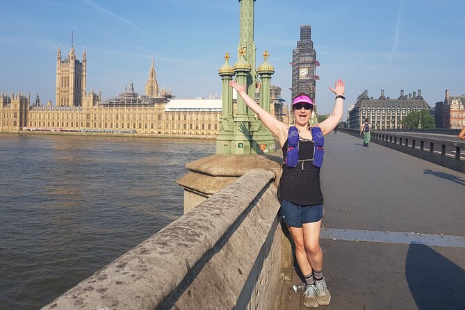 Run the Thames Bridges - West along the South Bank: Globe, Westminster, and the Houses of Parliament