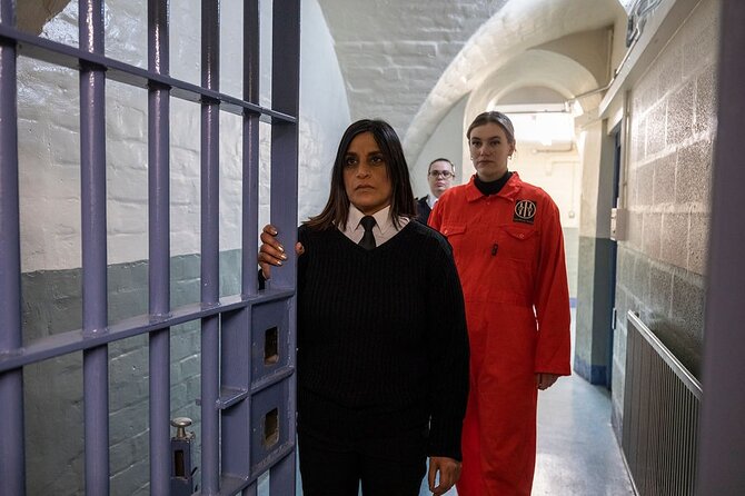 Shepton Mallet Prison Escape Room - The Hole - Entering Shepton Mallet Prison: the right kind of eerie welcome
