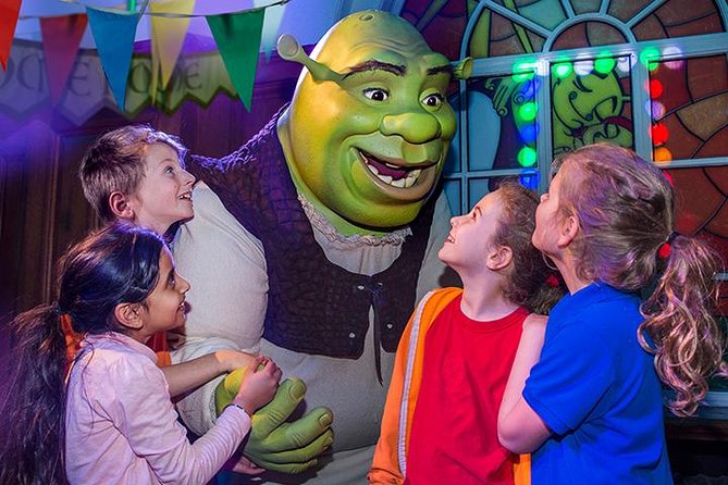 Shrek's Adventure! London Entrance Ticket - The Magic Bus 4D ride with Donkey: the hook moment