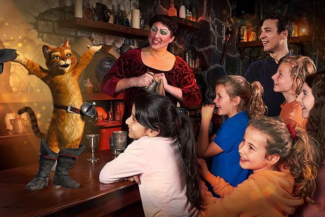 Shrek's Adventure! London Entrance Ticket - Meeting Fiona and Puss in Boots: what to expect from character time