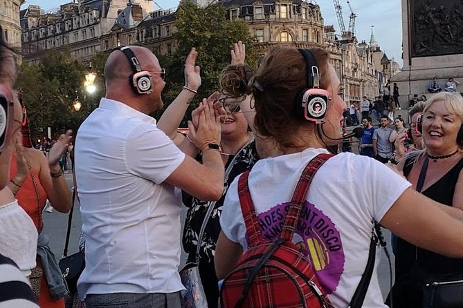 Silent Disco Walking Tours West End Boogie Shoes - Stop in Covent Garden: shops, people, and a quick taste of the West End