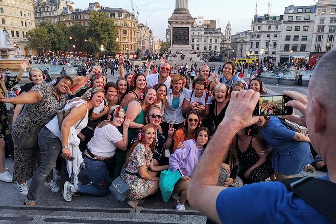 Silent Disco Walking Tours West End Boogie Shoes - Music plus live commentary: why it feels like more than a playlist