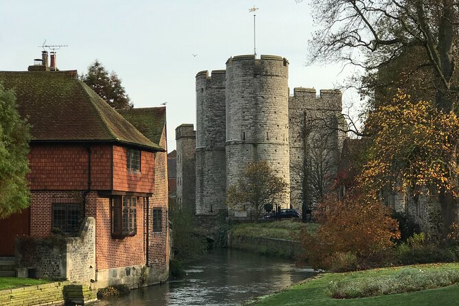 Small-Group City Running Tour in Canterbury - Westgate Towers Museum and viewpoint: the medieval gate at 18 metres