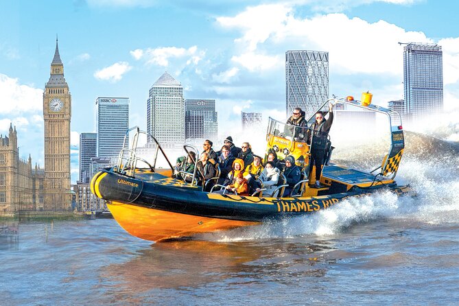 Speedboat Sightseeing: Embankment OR Westminster Pier -45 Minutes - The guided commentary stops, including the Captain Kidd execution site
