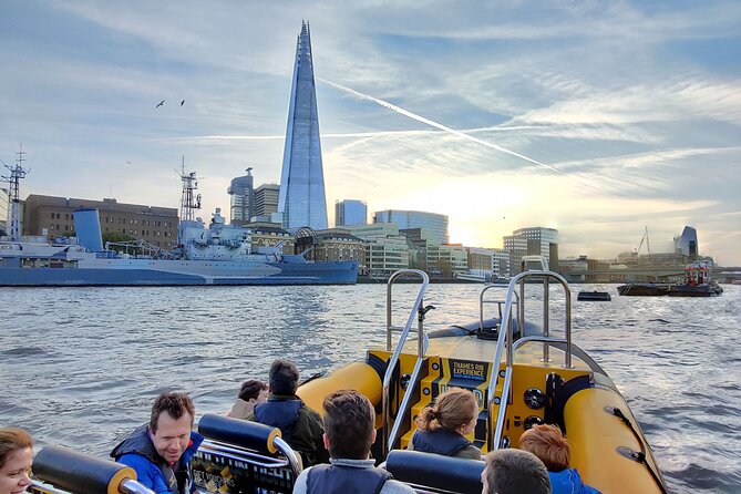 Speedboat 'Ultimate Tower Blast' from Tower Millennium Pier - 40 minutes - Tower Bridge blast: where adrenaline meets one of London’s icons