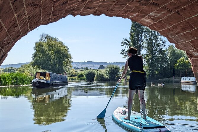 Stand-up Paddleboard SUP Safari on The River Avon For Beginners - Stop 1: Eckington, where control becomes confidence