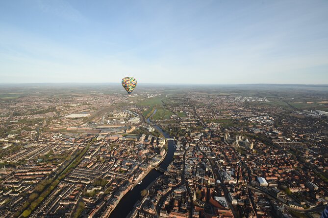 Sunrise Hot Air Balloon Flight Over York - York From Above, What You’re Actually Seeing