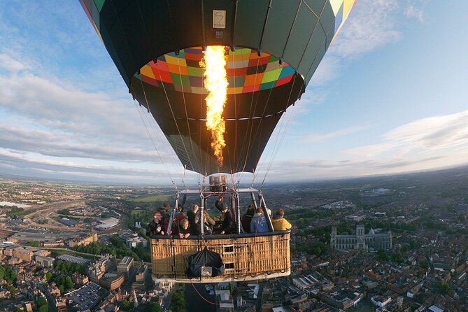 Sunrise Hot Air Balloon Flight Over York - The Morning Schedule, Setup to Champagne Toast