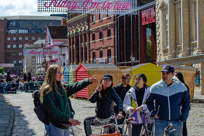 The Best of Bristol Bike Tour - Banksy murals on the harbour: quick stops that still feel meaningful