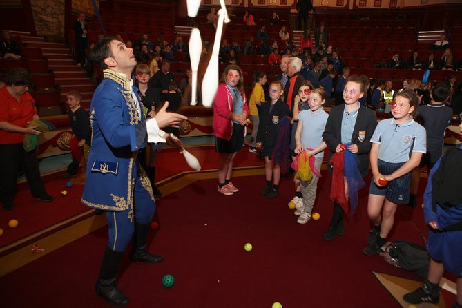 The Blackpool Tower Circus Admission Ticket - The acts: clowns, acrobatics, music, and those fire moments