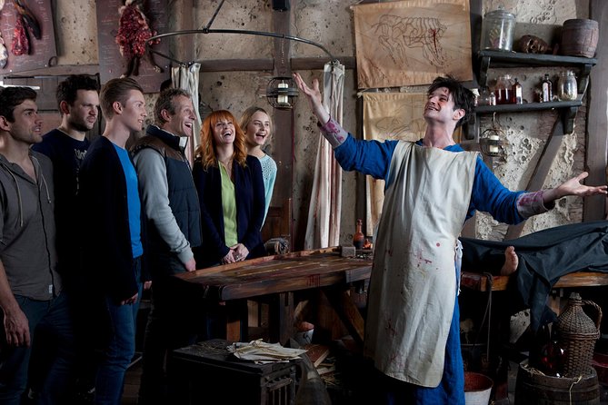 The Blackpool Tower Dungeon Admission Ticket - The old cottage room and witch trial moments