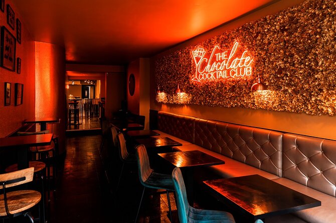 The Chocolate Cocktail Club London - What’s included: your free drink, then snacks if you want them