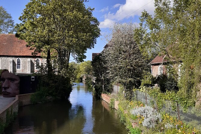 The Condensed Canterbury Tour - End point near Burgate: a clean way to finish your walk