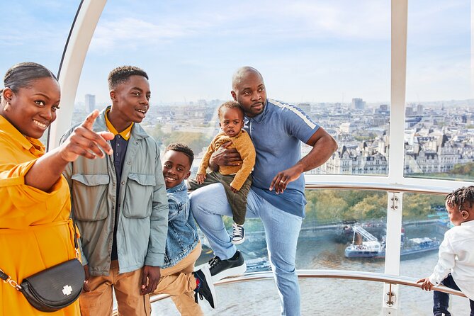 The London Eye Entry Ticket - Best time slot for day vs night skyline views