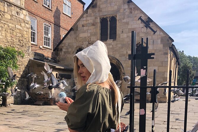 Time Traveller's Walking Tour of York - Morning Tour - Shambles time travel and the Black Death disaster in medieval York
