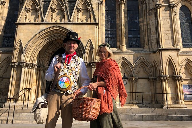 Time Traveller's Walking Tour of York - Morning Tour - York Minster by the Great East Window, plus Roman York routines
