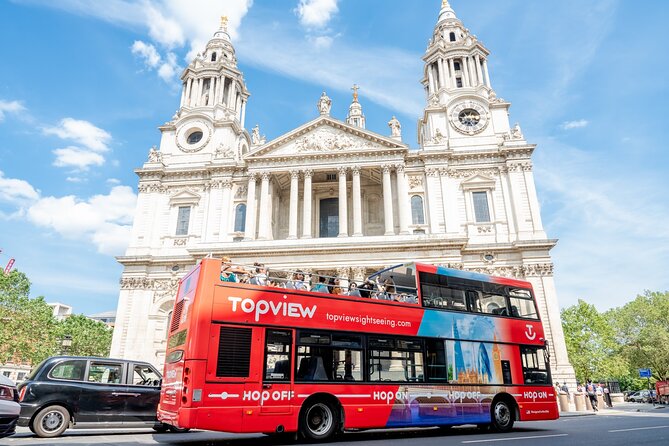 TopView® 24 Hr Hop on Hop off Bus Tour with River Cruise & Walks - Key Highlights You Get on This London Package