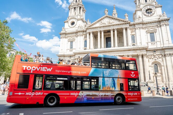 TopView® 48 Hr Hop on Hop off Bus Tour with River Cruise & Walks - What you actually get for 2 days in London