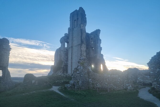 Tour of East Dorset-Durdle Door, Corfe Castle, Lulworth & more. - Corfe Castle interior access, with village atmosphere nearby
