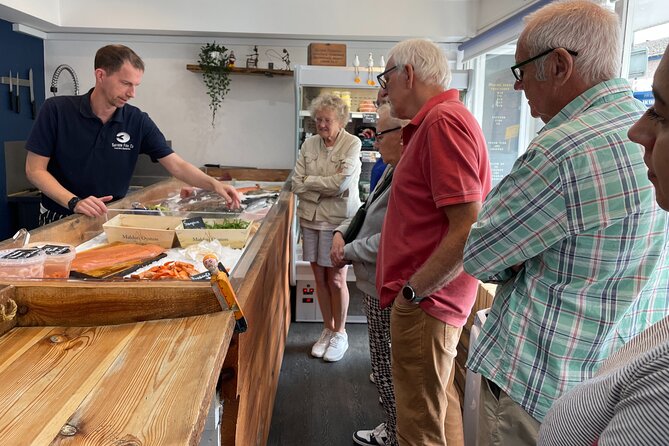 Town Food Tour in Saffron Walden - St Marys Church and the 900-year market square stories
