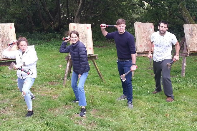 Ultimate Shooting Taster Session in Brighton - The day’s lineup: clay shooting, archery, axe throwing, air rifle