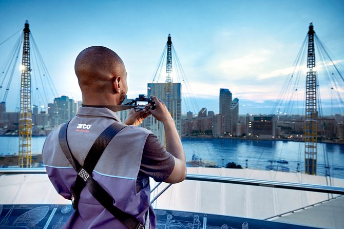 Up at The O2: Daytime Climb with Guided Tour with Panoramic Views - The descent is not just returning, it’s part of the thrill