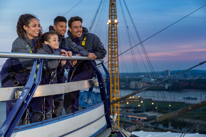 Up at The O2:Twilight Climb with Guided Tour with Panoramic Views - Price and value: what the $55.12 buys you, and what costs extra