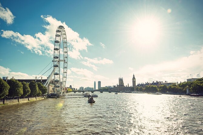 Vintage London Bus Tour Including Cruise with London Eye Option - Westminster Abbey and the Parliament area: quick hits that set context