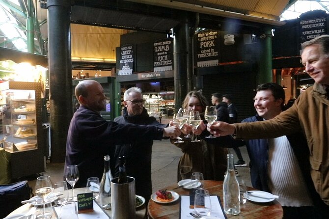 Walking Tour and Tasting at Indian Restaurant in London - Old Spitalfields Market: smells of food and a smaller, local-feeling stop