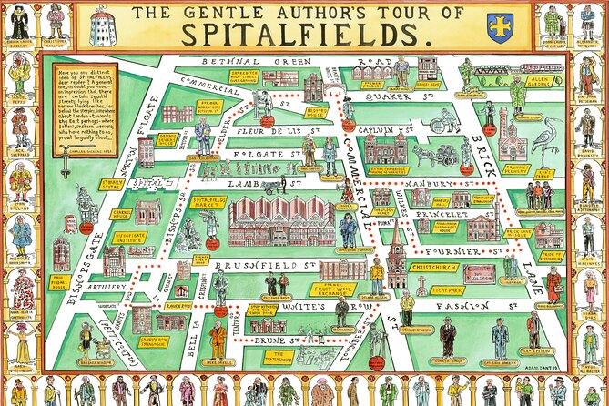 Walking Tour around Spitalfields in the East End of London - The Hawksmoor stop: English Baroque you can read in real time