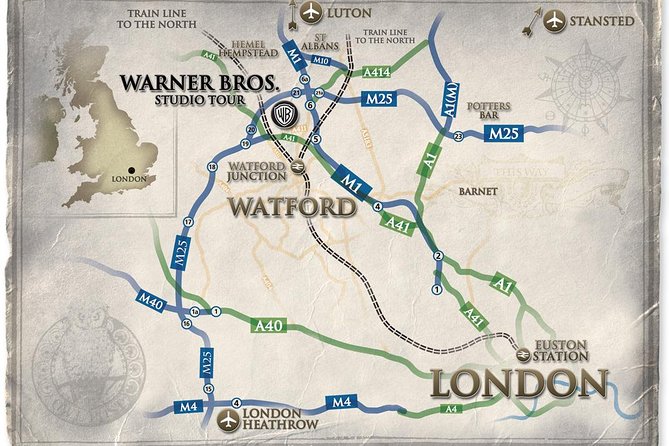 Warner Bros. Studio Tour with Transportation from London - What You Get With Warner Bros. Studio Tour Plus London Transportation