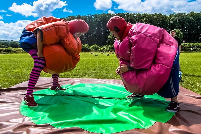 West Country Games - the most popular group activity in the South West! - Gatcombe Farm and the Greedy Goose start point, what your day actually feels like