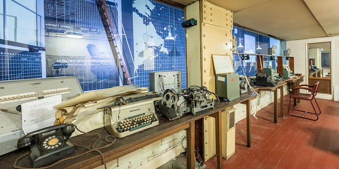 Western Approaches Self Guided Tour - Hands-on touches: phones, telephone exchange, typewriters, and uniforms
