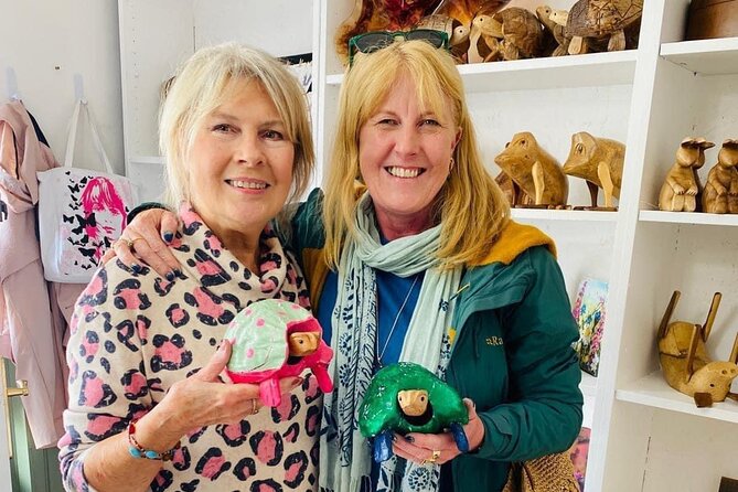 Wooden Duck Painting or Pottery Painting-Take item home same day - Arty Boat in Exmouth, a creative break that feels local
