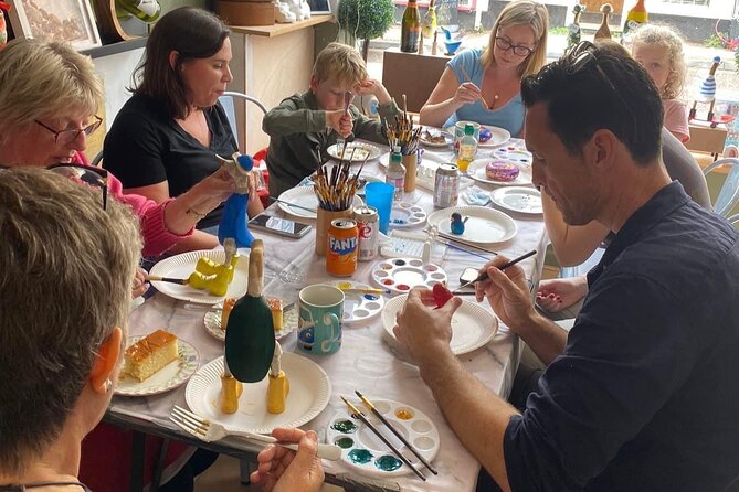 Wooden Duck Painting or Pottery Painting-Take item home same day - The 2.5-hour painting flow, from prep to sealing